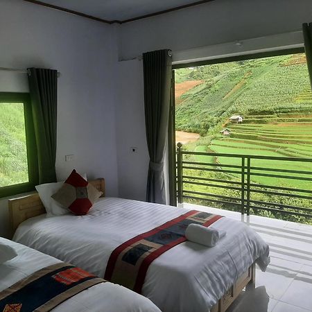 Dong Suoi H'Mong Homestay & Bungalow - Trek & Vegetarian Food Mu Cang Chai Eksteriør bilde