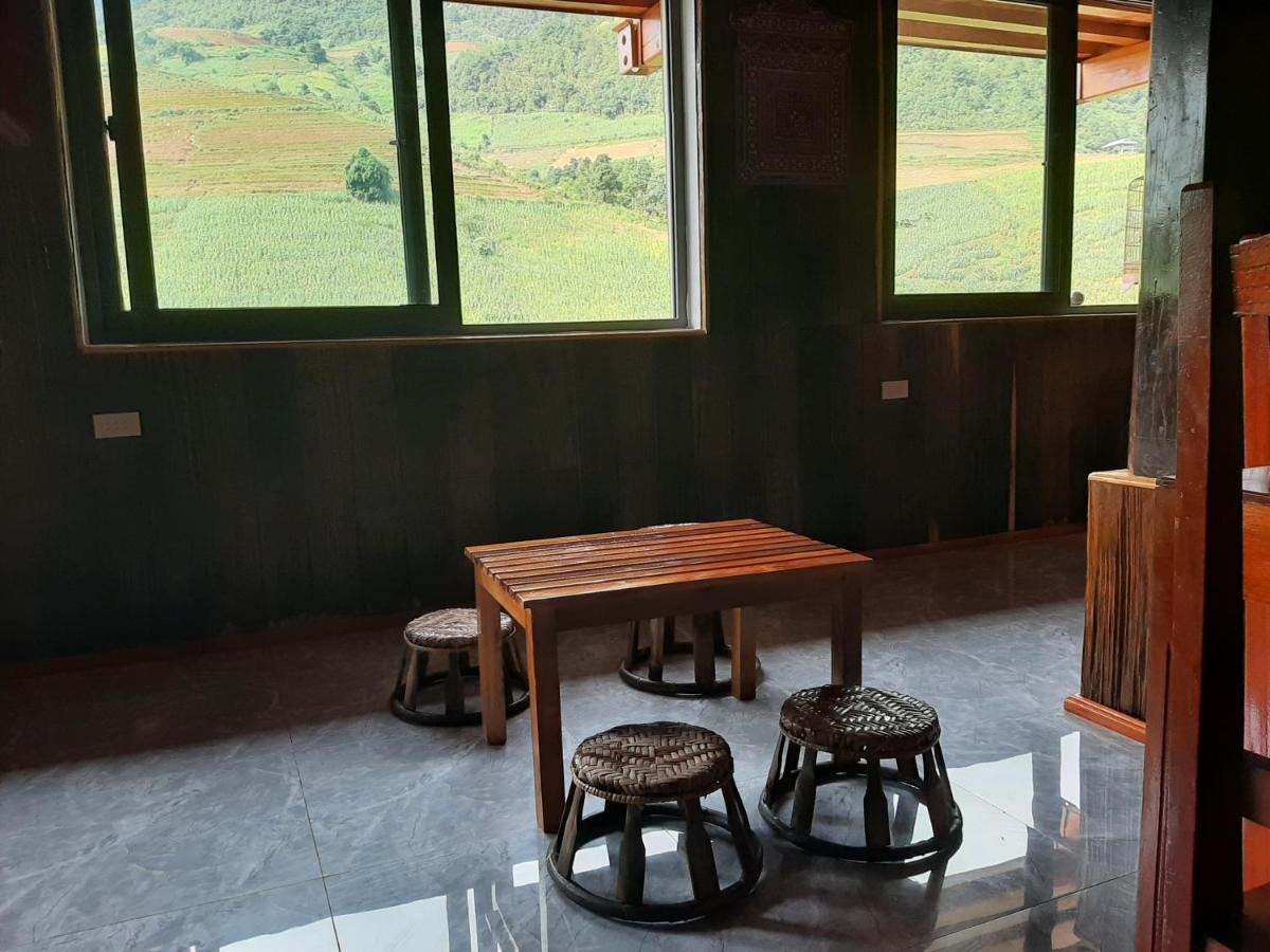 Dong Suoi H'Mong Homestay & Bungalow - Trek & Vegetarian Food Mu Cang Chai Eksteriør bilde