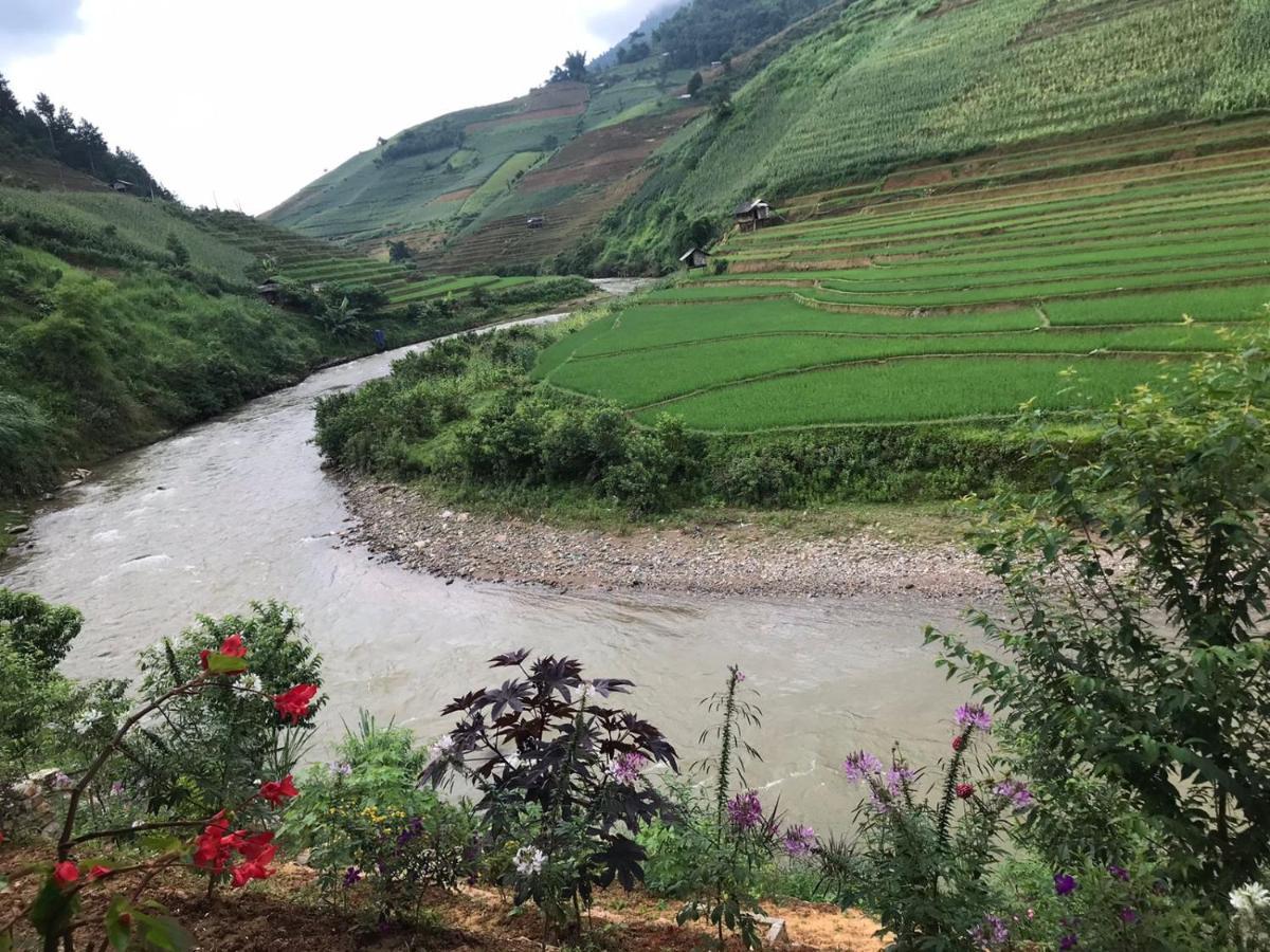Dong Suoi H'Mong Homestay & Bungalow - Trek & Vegetarian Food Mu Cang Chai Eksteriør bilde