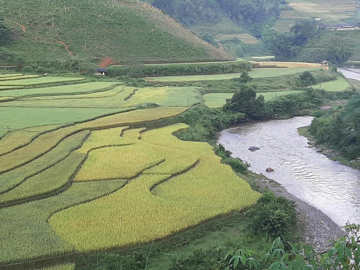 Dong Suoi H'Mong Homestay & Bungalow - Trek & Vegetarian Food Mu Cang Chai Eksteriør bilde