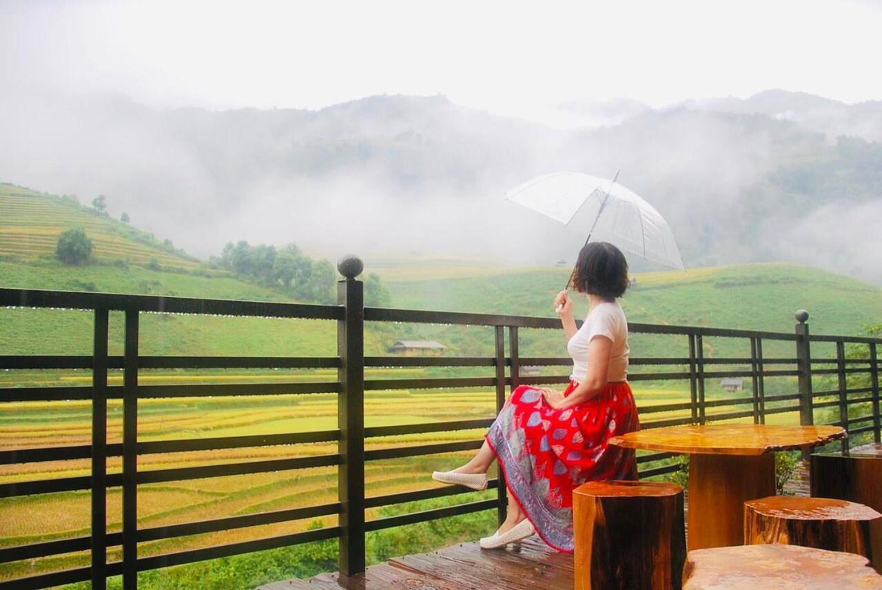 Dong Suoi H'Mong Homestay & Bungalow - Trek & Vegetarian Food Mu Cang Chai Eksteriør bilde