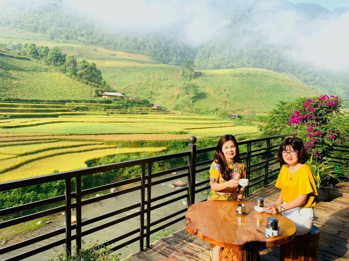 Dong Suoi H'Mong Homestay & Bungalow - Trek & Vegetarian Food Mu Cang Chai Eksteriør bilde