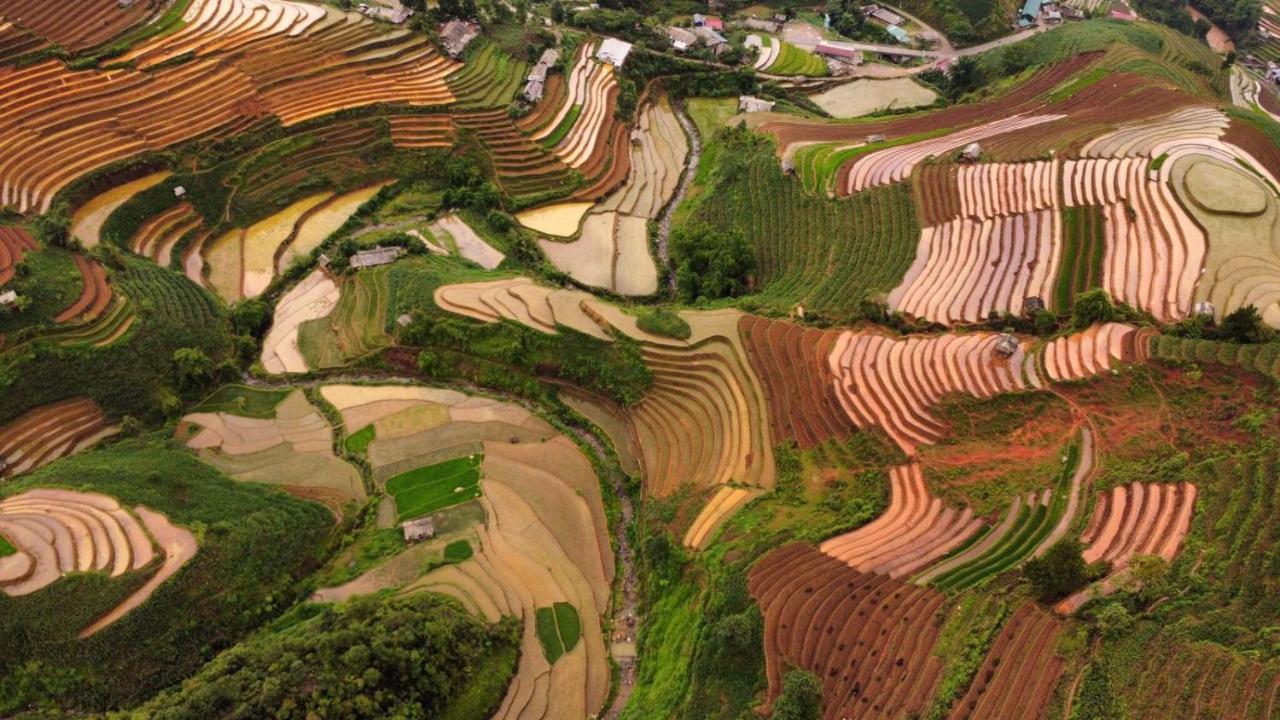 Dong Suoi H'Mong Homestay & Bungalow - Trek & Vegetarian Food Mu Cang Chai Eksteriør bilde