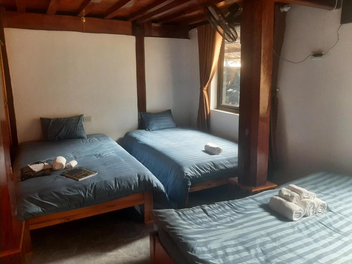 Dong Suoi H'Mong Homestay & Bungalow - Trek & Vegetarian Food Mu Cang Chai Eksteriør bilde