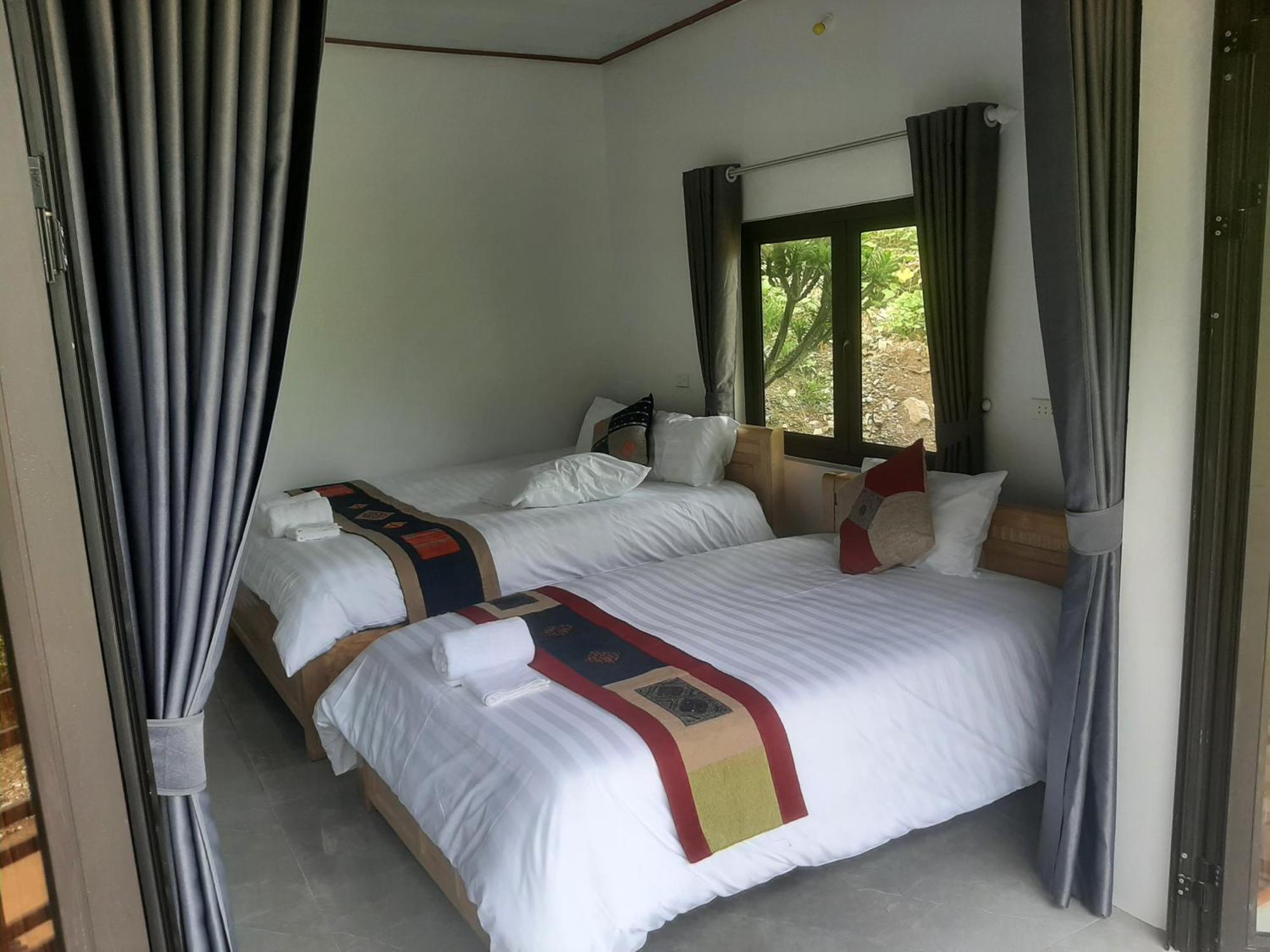 Dong Suoi H'Mong Homestay & Bungalow - Trek & Vegetarian Food Mu Cang Chai Eksteriør bilde